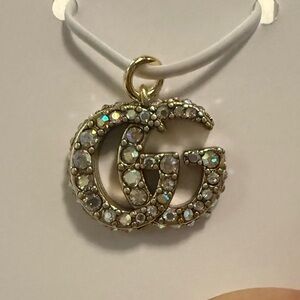 Gucci Muli-Colored Crystal Zipper Pull